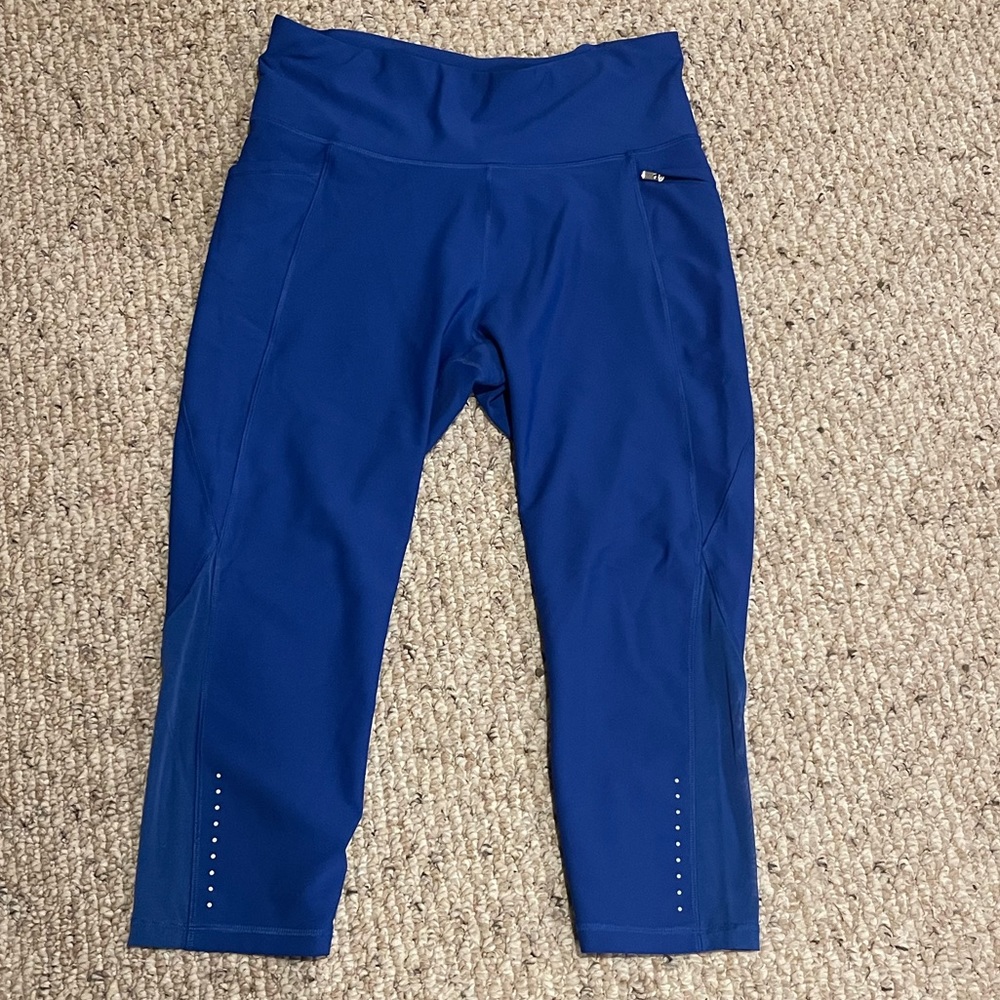 Old Navy Cropped Side Pocket Sheer Ankle Leggings